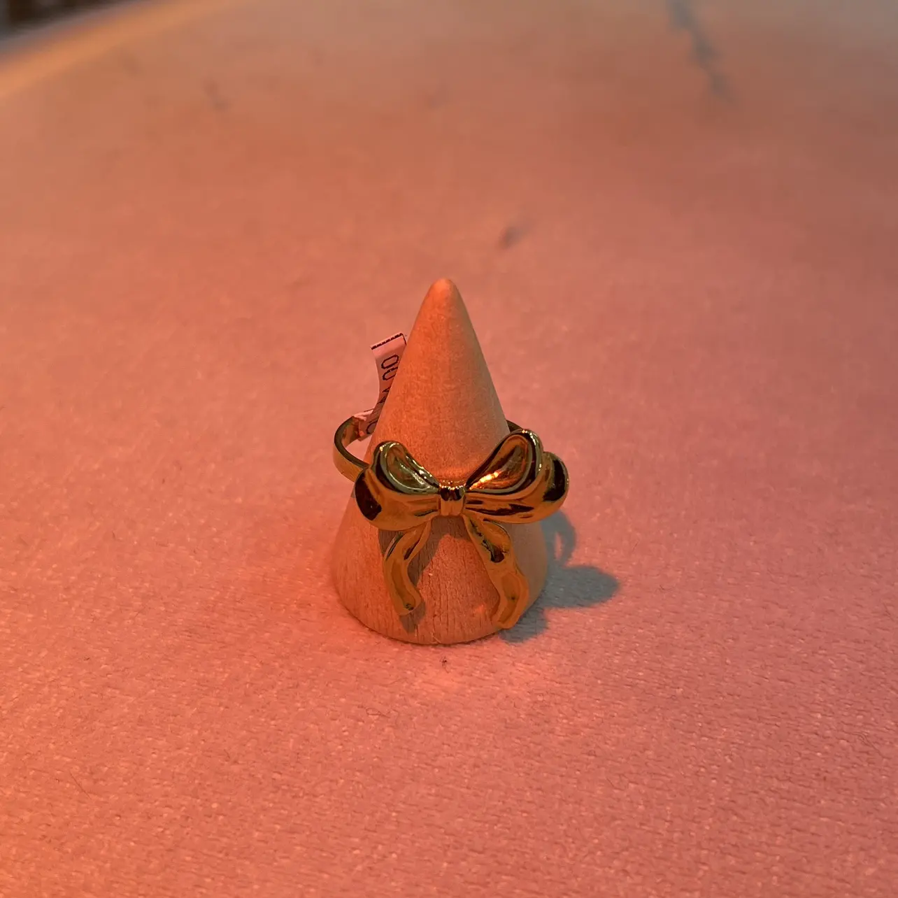 Anillo ajustable de lazo