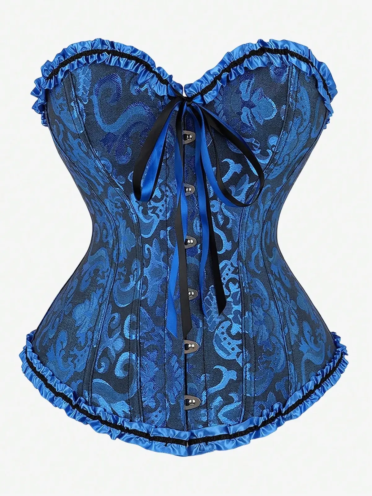 corset azul talla S