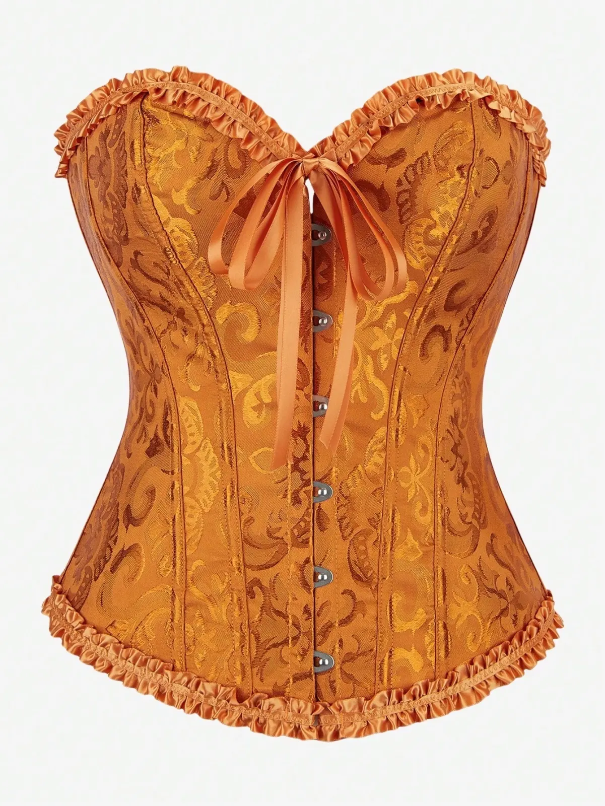 corset naranja talla M