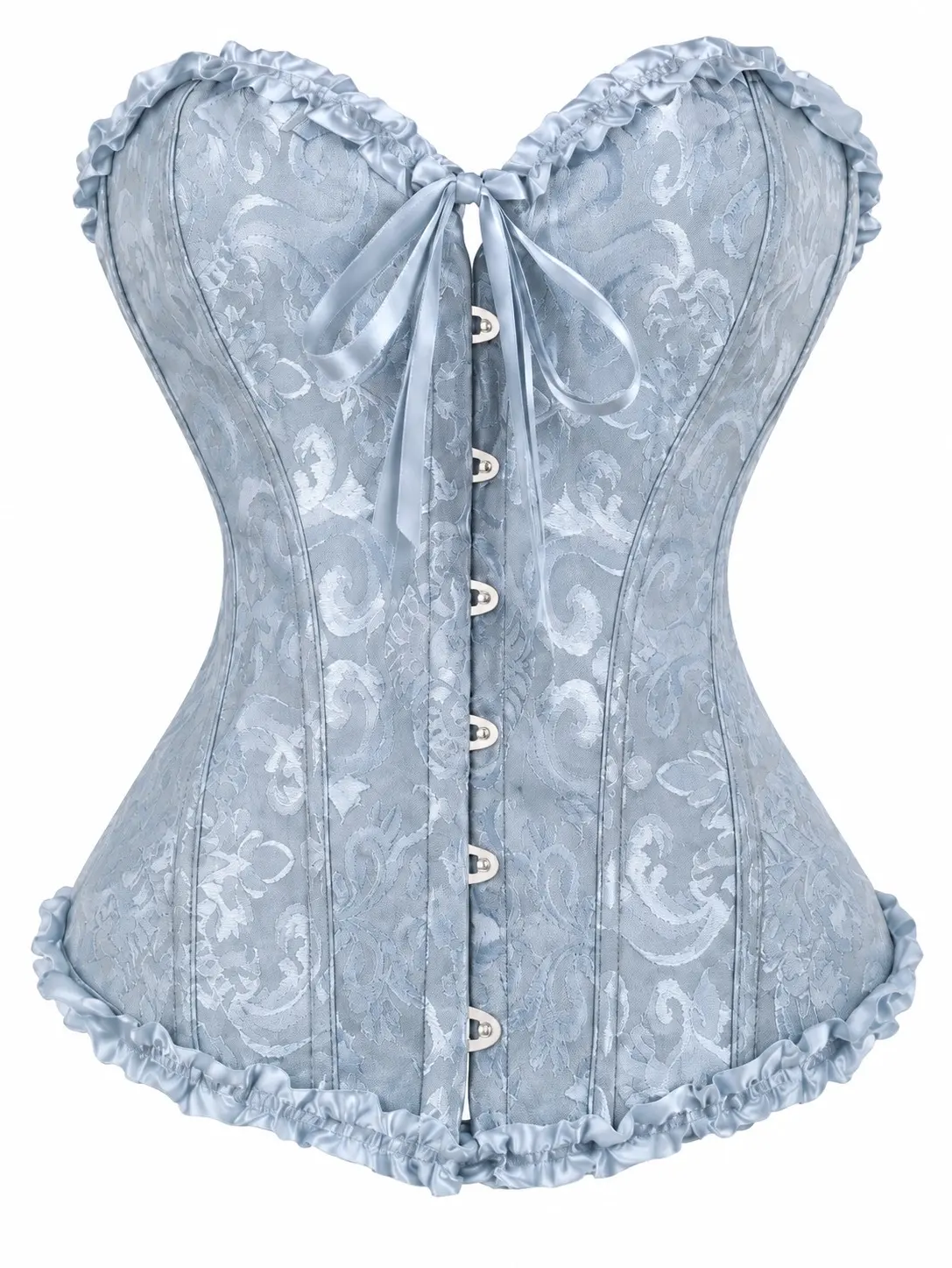 corset celeste oscuro talla M