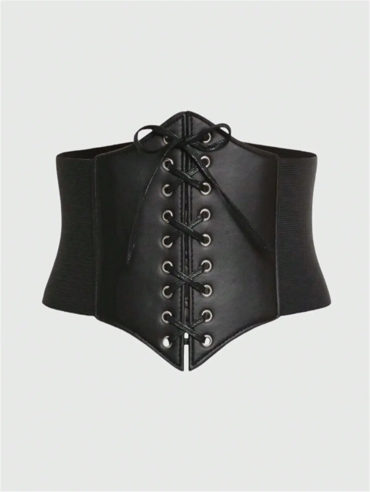 cinturilla corset negra