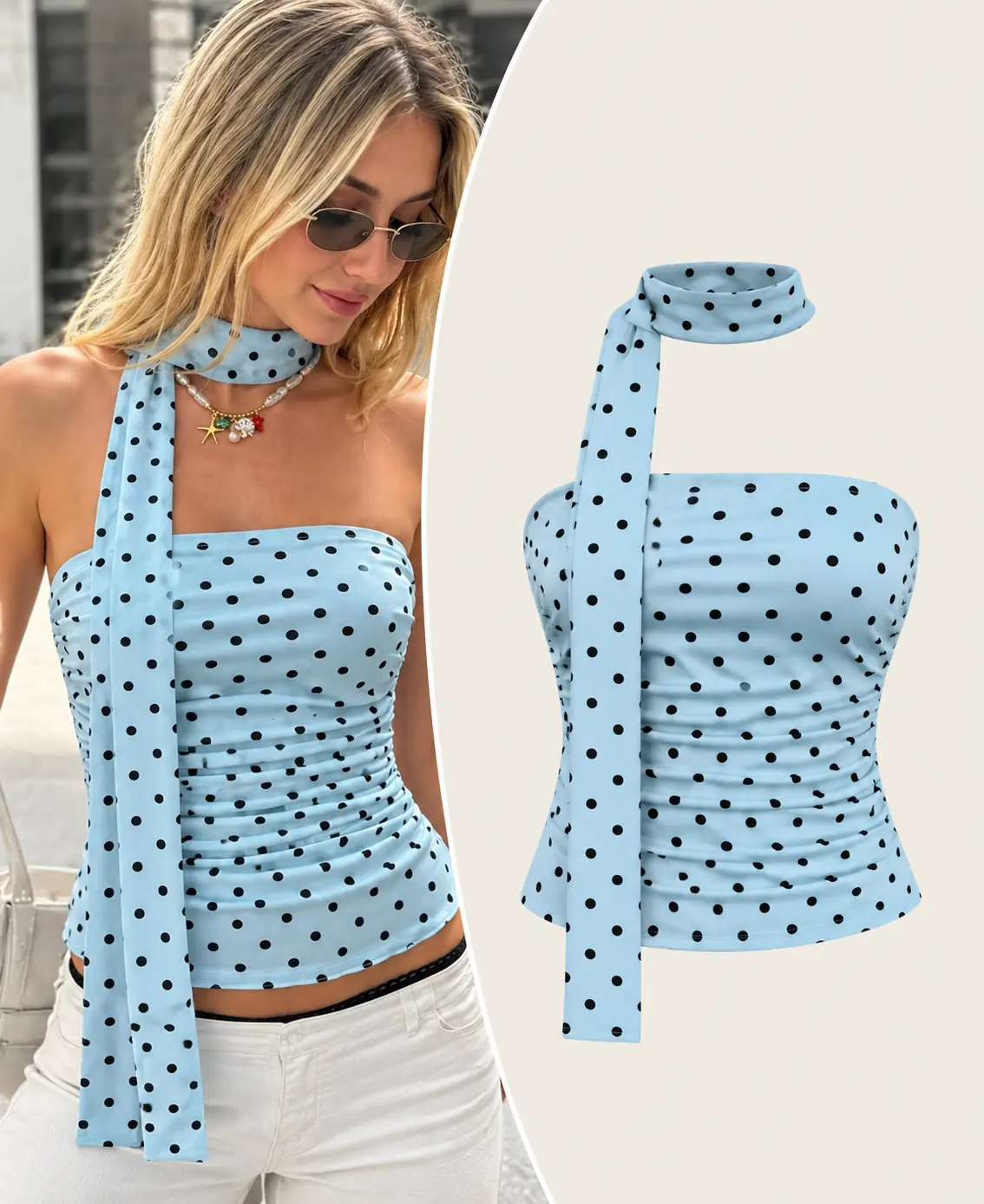 Blusa Polka Dots